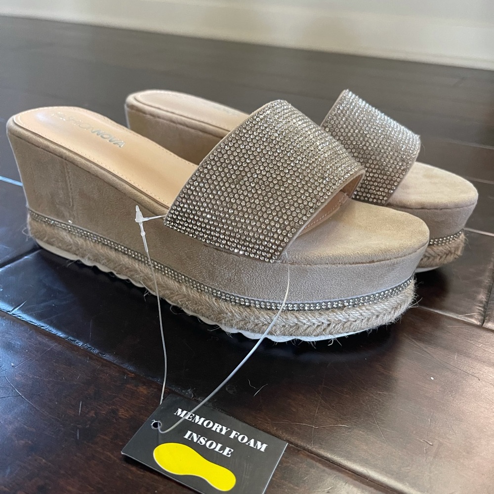 Rhinestone Platforms